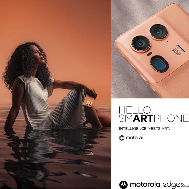 Produktbild Motorola Edge 50 Ultra (1000 GB, Peach Fuzz, 6.67", Dual SIM, 64 Mpx, 5G)