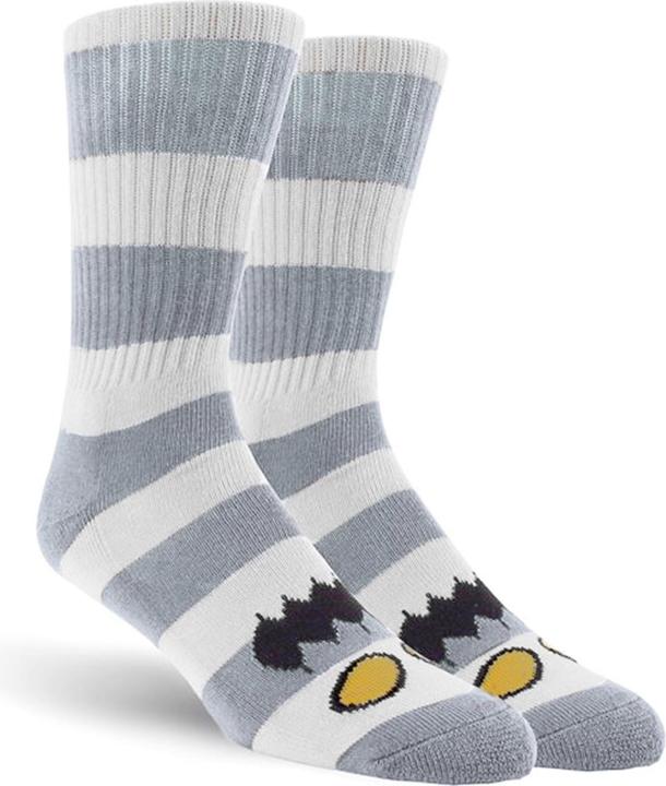 Actual product image Toy Machine Monster Big Strip Crew Socks (Single pack, One size)