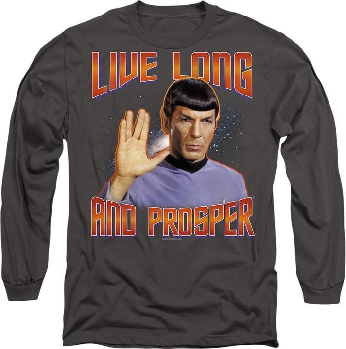 Star Trek: The Original Series Live Long and Prosper TShirt (L)