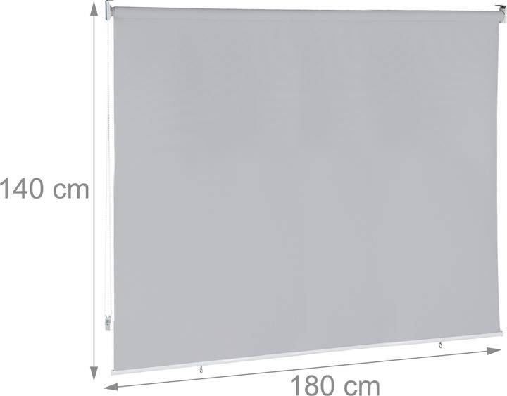 Actual product image Relaxdays Vertical awning (1.80 m)