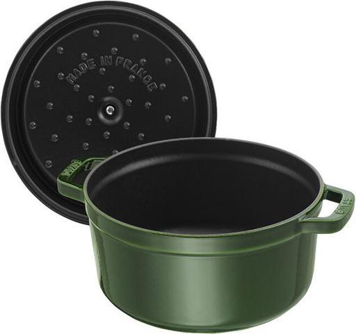 Image du produit Staub Cocotte verte (28 cm, Cocotte + faitout, Fonte)