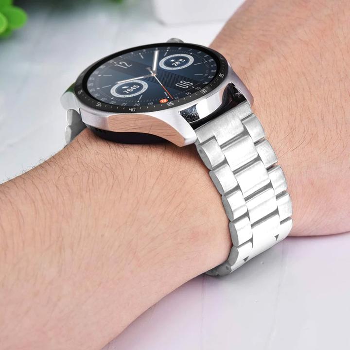 Actual product image Avizar Replacement wristband (Stainless steel, Huawei Watch GT 3 (46 mm), Huawei Watch GT Runner)