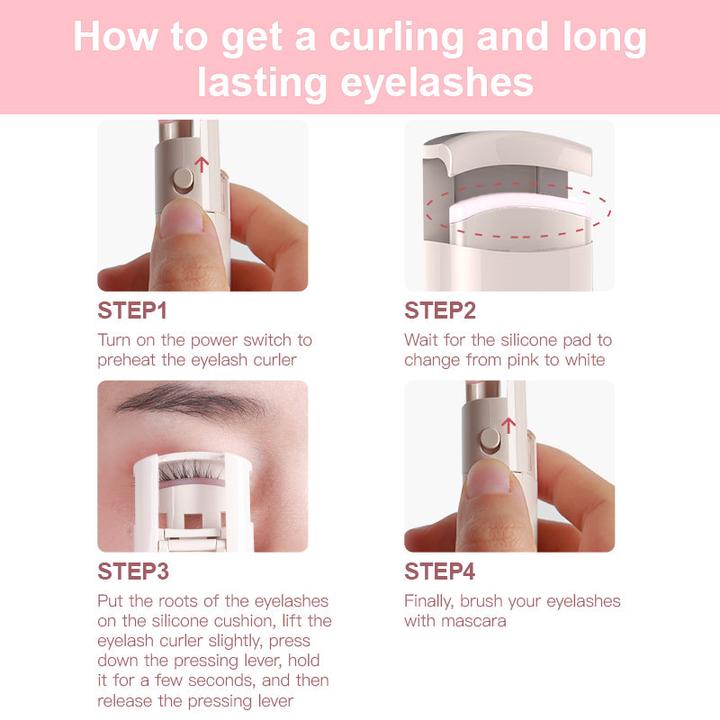 Produktbild Anlan Portable Mini Electric Heated Eyelash Curler