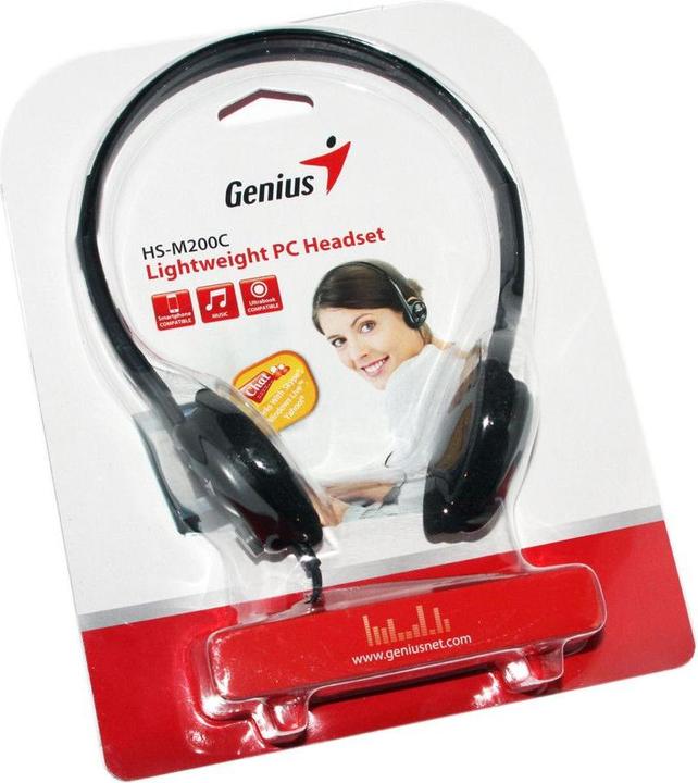 Produktbild Genius HS-M200C Headset Schwarz