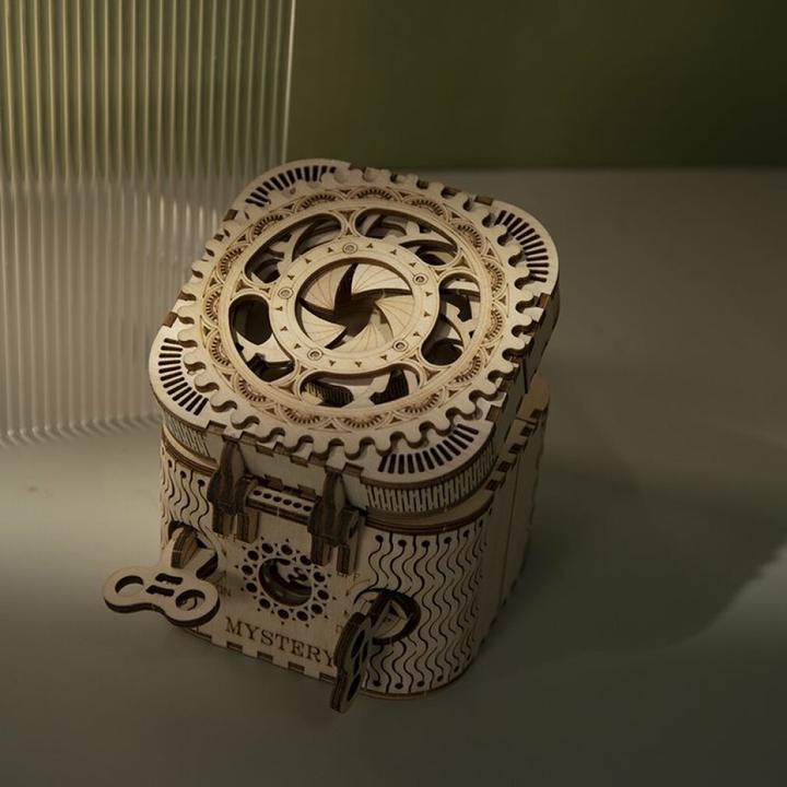 Actual product image Robotime Treasure Chest