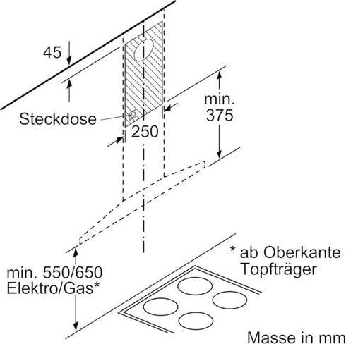 Image du produit Bosch Hausgeräte DWQ96DM50 (Hotte îlot)