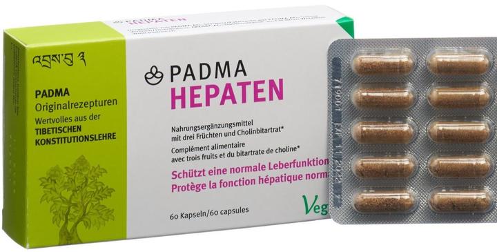 Image du produit Padma Hepaten (60 pièce(s), Capsules, 60 g)