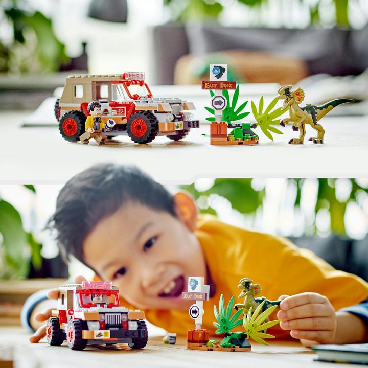 Actual product image LEGO Ambush of the Dilophosaurus (76958, LEGO Jurassic World)