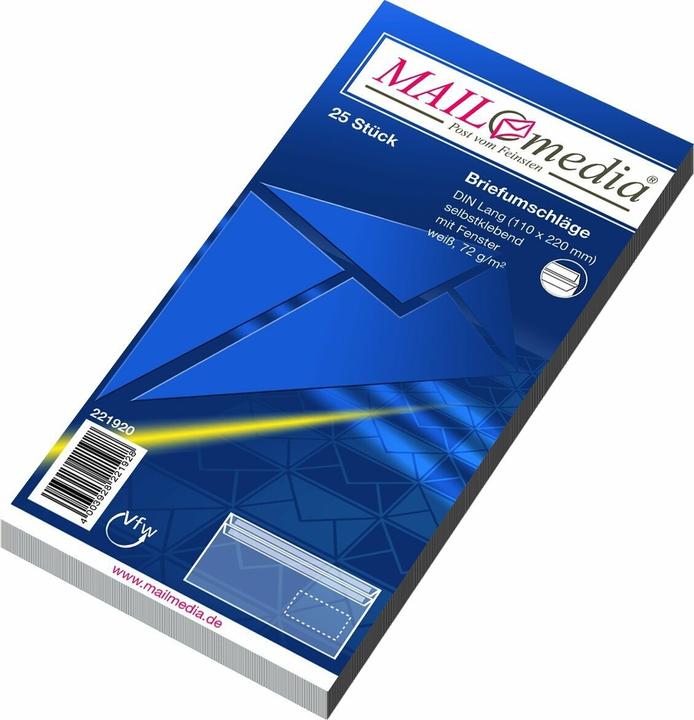 Produktbild Elepa Couvert (DIN lang (11 x 22 cm), 25 x)
