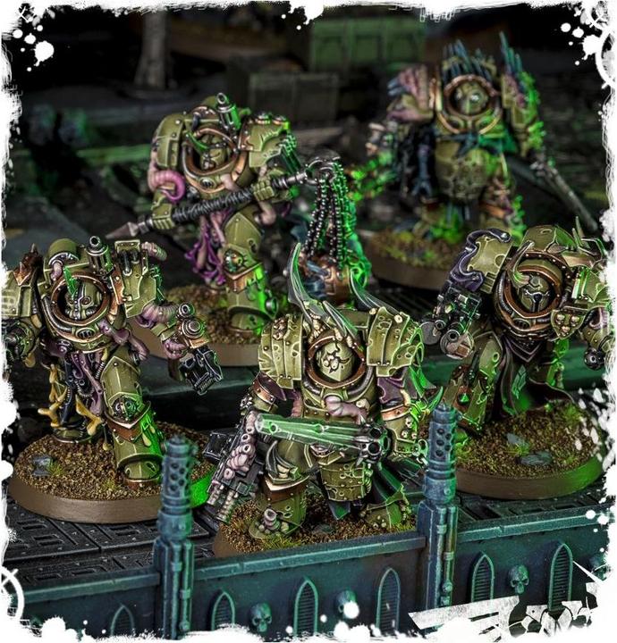 Actual product image Games Workshop Warhammer 40k - Death Guard Blightlord Terminators (Plastic)