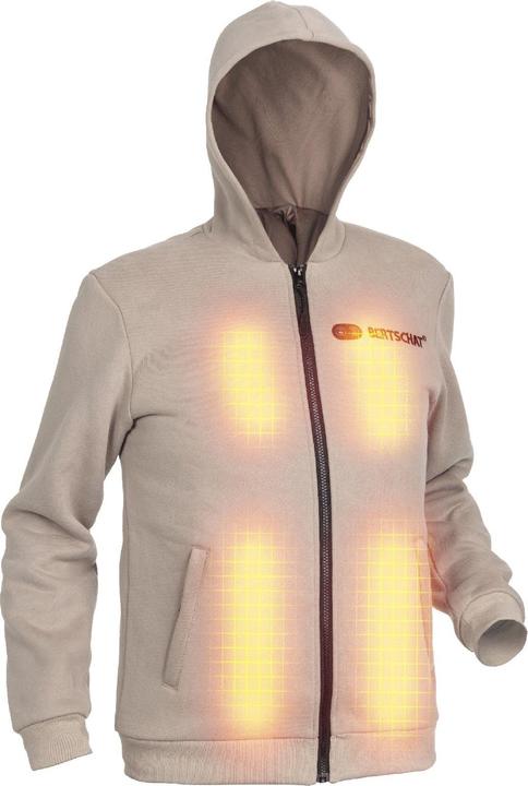 Actual product image Bertschat Heated Hoodie Dual Heating