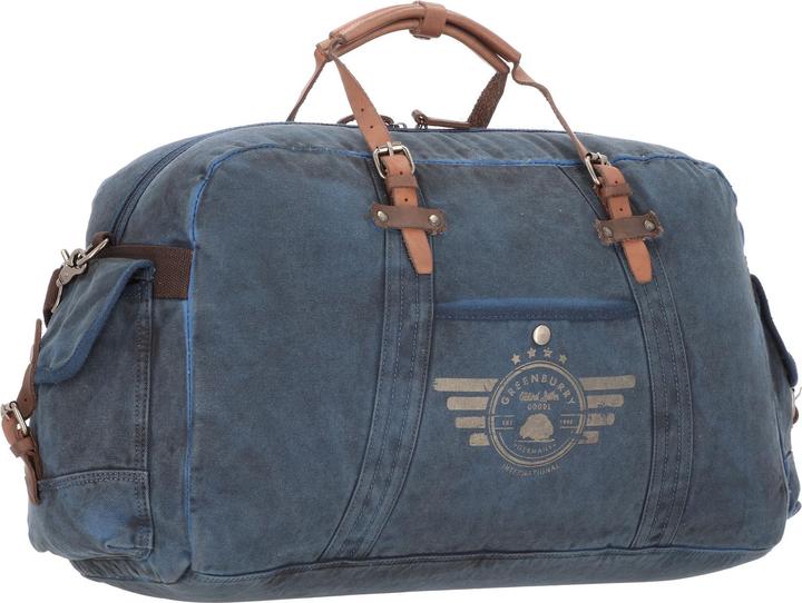 Produktbild Greenburry Reisetasche Vintage Aviator 5899 Travelbag Blue Edition (54 l)