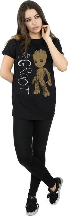 Produktbild Guardians of the Galaxy I Am Groot Scribble Boyfriend TShirt (XXL)