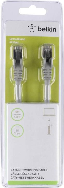 Belkin Patch cable RJ-45 (M) to RJ-45 (M) (S/FTP, CAT6, 5 m)
