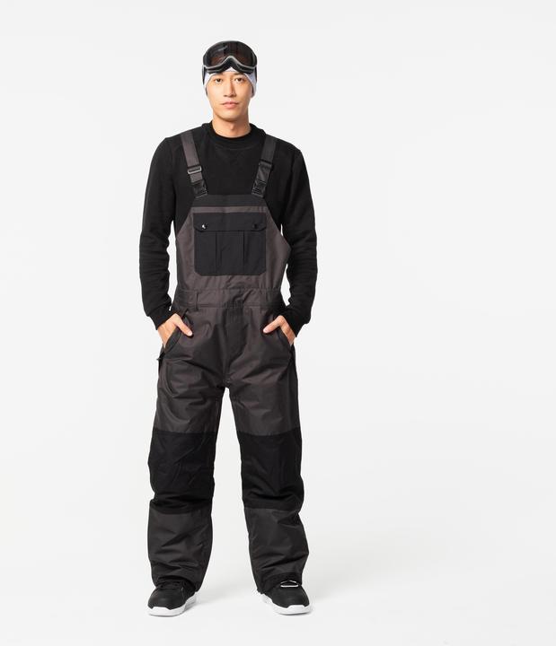 Actual product image Dreamscape Snowboard trousers dungarees adults waterproof - 500 black (XL)