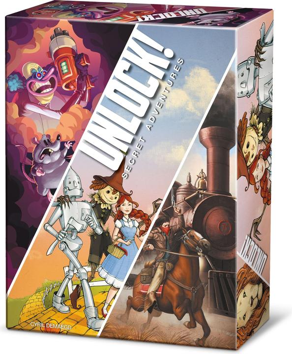 Produktbild Asmodée Unlock! Secret Adventures (Italienisch)