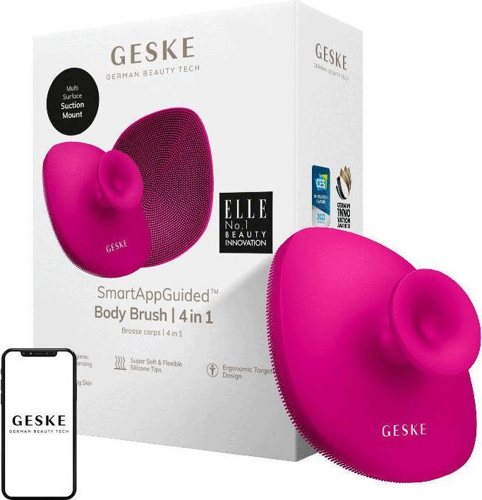Image du produit Geske Brosse pour le corps 4 en 1 (magenta)