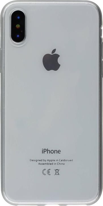 Immagine prodotto PhoneLook Copertura Gomma ultrasottile 0,8 mm silicone gel Super sottile e flessibile (Apple iPhone X, Apple iPhone XS)
