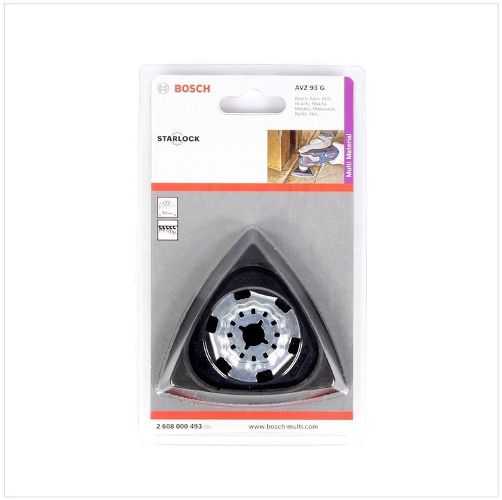 Actual product image Bosch Professional Zubehör Grinding plate Quick Change 93mm AVZ 93 G