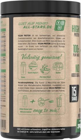Immagine prodotto All Stars Proteine vegane (barattolo da 390 g) (Banana, 1 pz., 400 g)