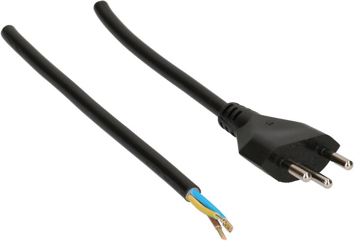 Actual product image Max Hauri TD mains cable H05VV-F3G1.0 (5 m, Type 12)