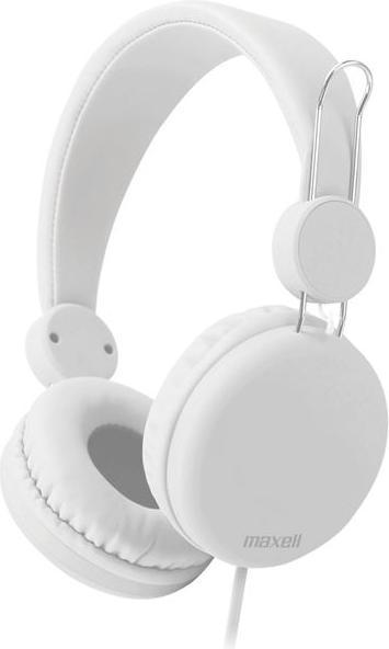 Maxell Spectrum Headset Earphone 3.5 mm Connector White (Cable)