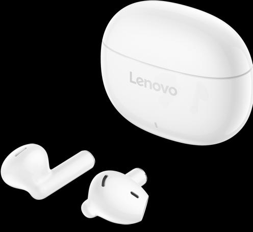 Actual product image Lenovo E310 True Wireless Stereo Earbuds standalone-White (P) (5 h, Wireless)