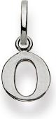 Image du produit Natsumi Schmuck Pendentif lettre O or blanc 18K/750 (Or blanc 750/18 K)