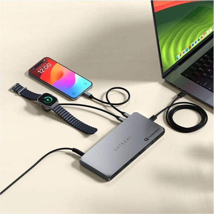 Produktbild Satechi Thunderbolt 4 Multi-Display Docking Station (Thunderbolt, 11 Ports)