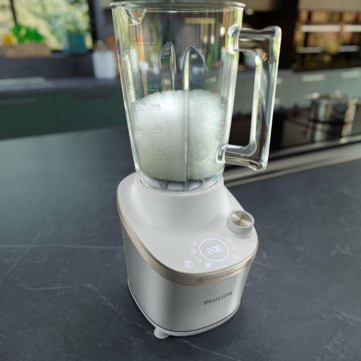 Image du produit Philips HR3760/01 Blender à grande vitesse Atlantic, métal/blanc (1500 W)