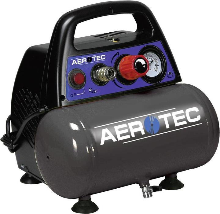 Actual product image Aerotec Air compressor (8 bar, 6 l)