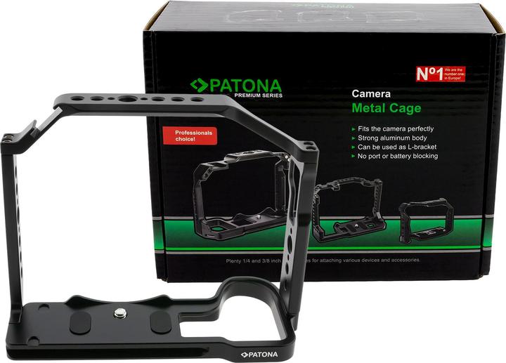 Actual product image Patona Cage Panasonic S5M2 S5M2X G9M2 (Cage)