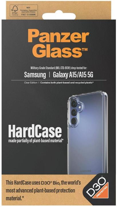 Actual product image PanzerGlass HardCase (Samsung Galaxy A15 5G, Samsung Galaxy A15)