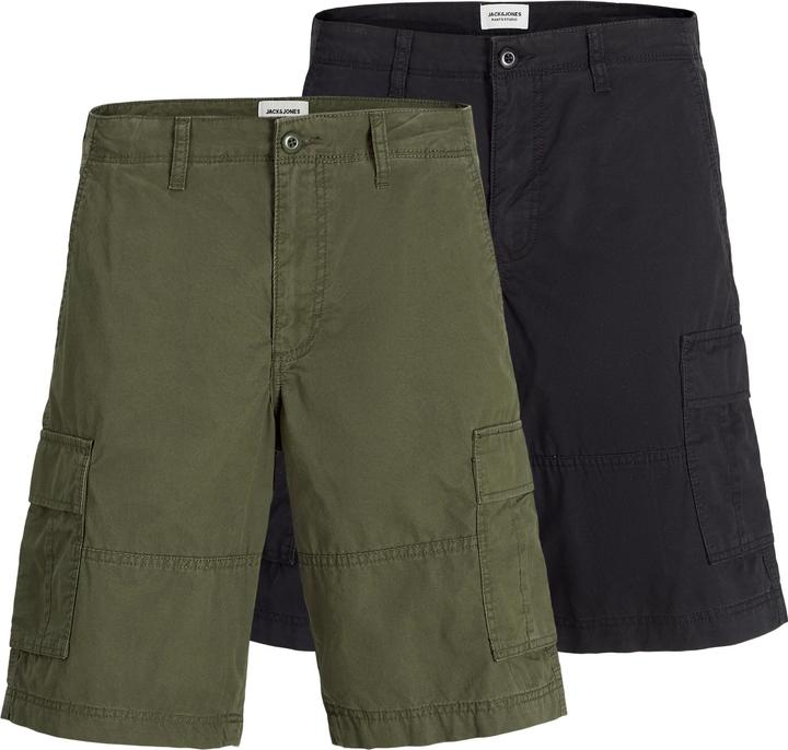 Jack & Jones 2er-pack Loose Fit Cargo Shorts Cargo Shorts (M)