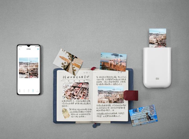 Actual product image Xiaomi Mi Portable Photo Printer Paper (287 g/m², 50 x 76 mm, 20 x)