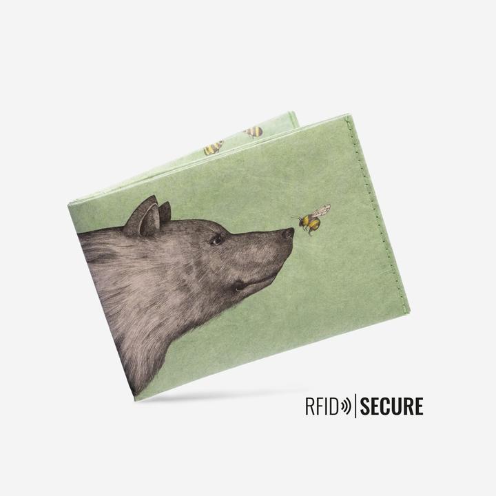 Actual product image Paprcuts RFID Secure wallet - The Encounter | Ligarti Koop