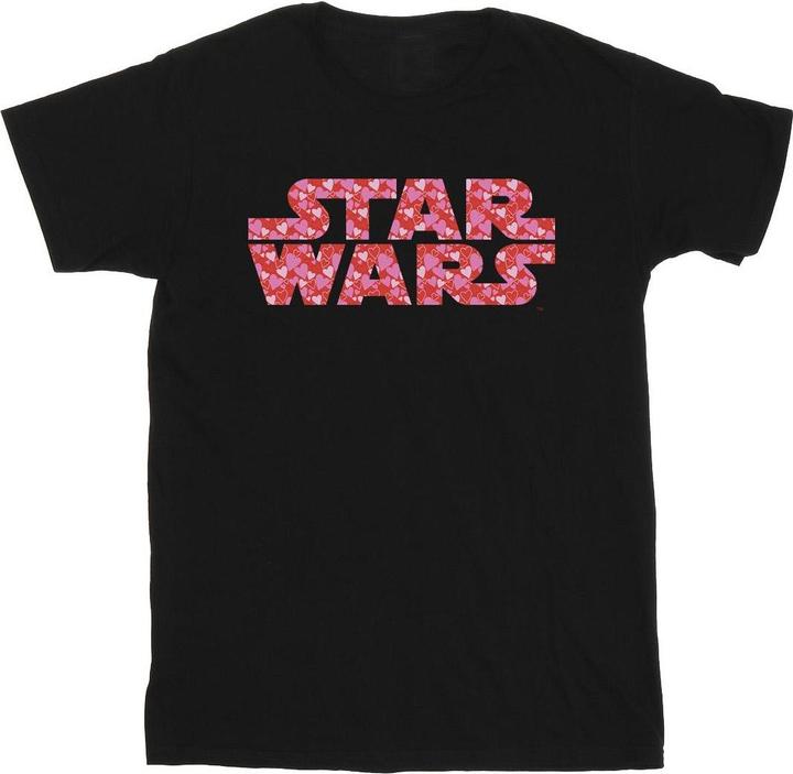 Actual product image Star Wars Mens Heart Logo T-Shirt (L)