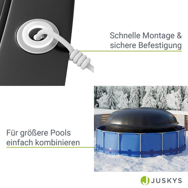 Immagine prodotto Juskys Copertura gonfiabile per piscina rotonda