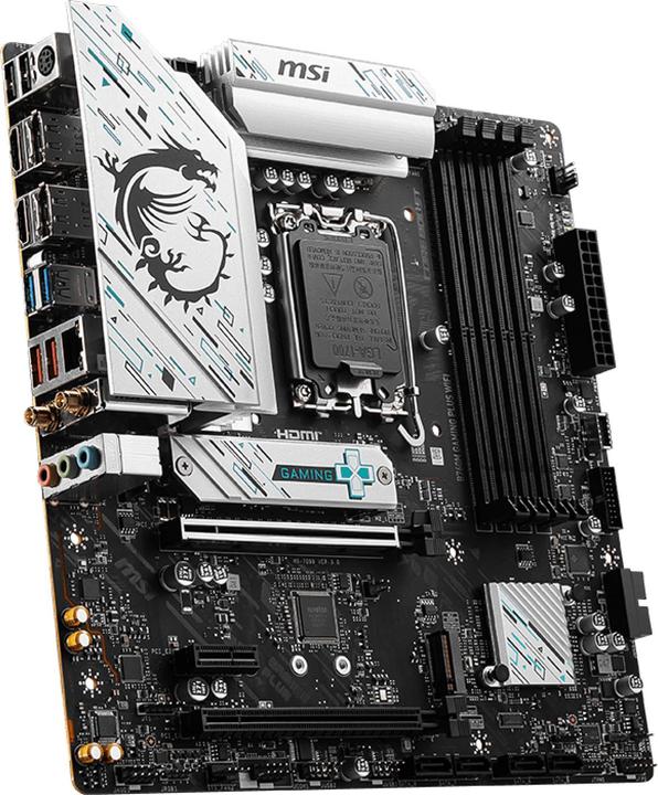 Actual product image MSI MAG Gaming Plus Wifi B760,S1700,mATX,DDR5 (LGA 1700, Intel B760, mATX)