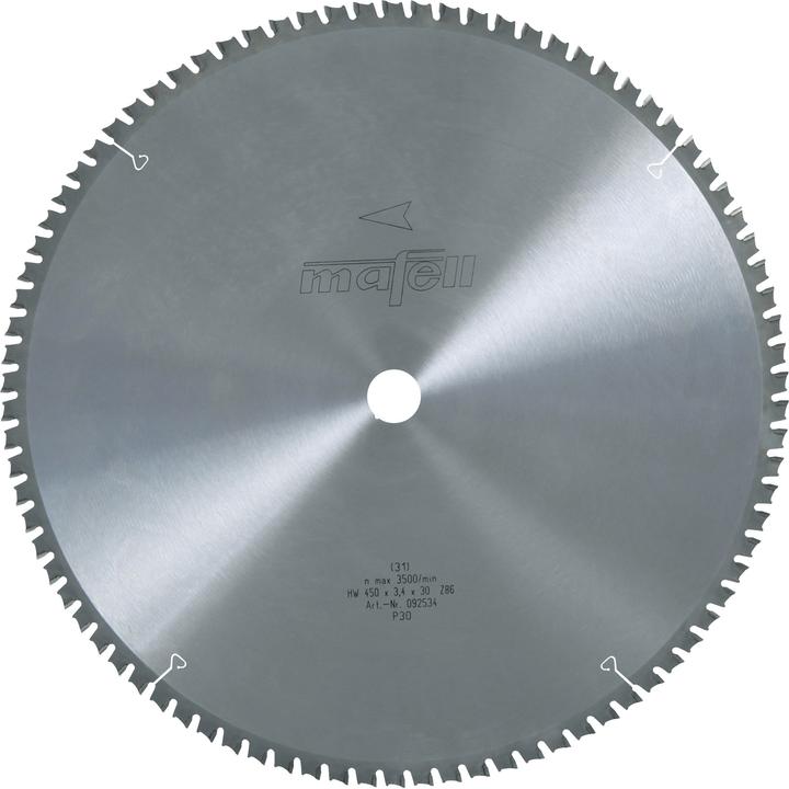 Actual product image Mafell Sägebl.-HM Sandwich 450x3.4x30 86Z FZFA/FZFA Verp. Zchng. 202178