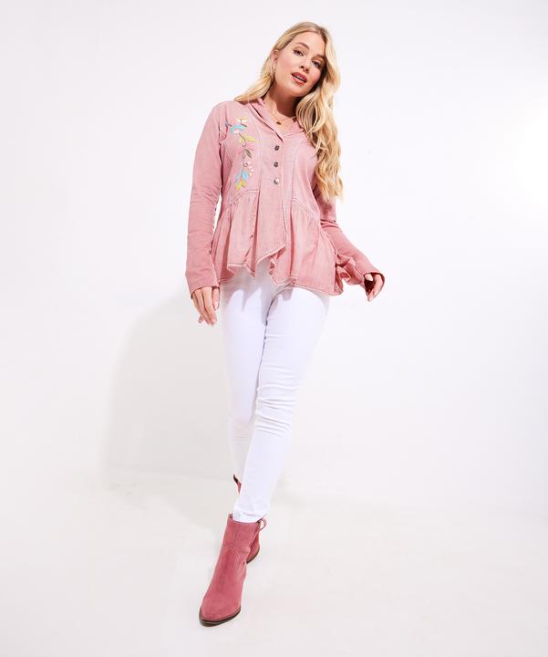 Produktbild Joe Browns Floral Embroidered Jersey Top (42)