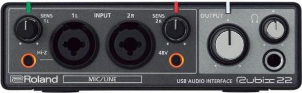 Produktbild Roland Rubix22 USB Audio-Interface mit Kopfhörer (USB)