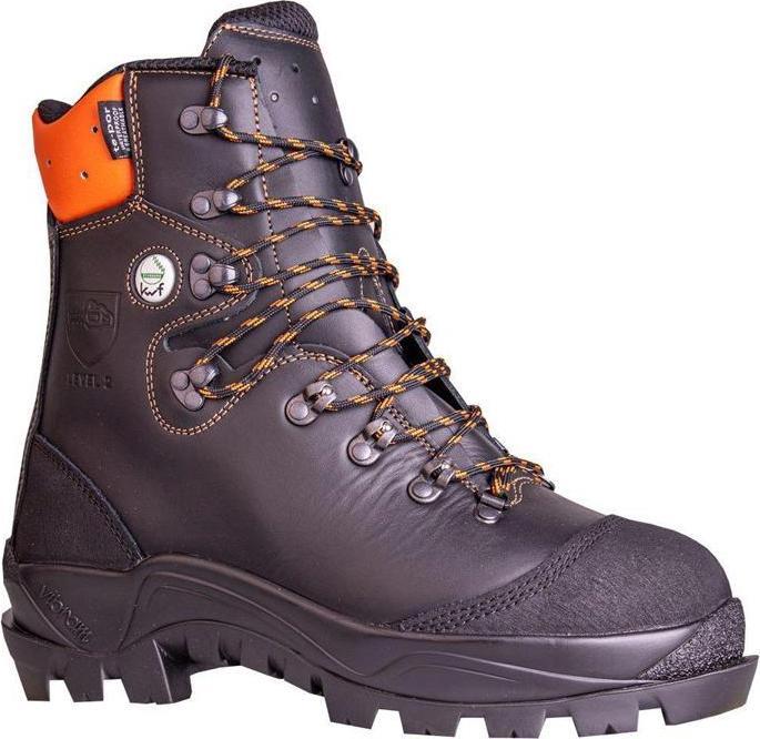 Produktbild Remisberg Forstsicherheitsstiefel Eifel Super Grösse 45 schwarz/rot Rindleder S3 EN ISO 20345 / EN ISO 17249 (S3, 45)