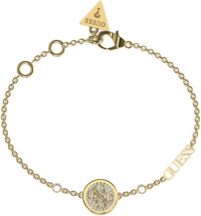 Guess Beautiful gold-plated Dreaming bracelet JUBB03125JWYG - Dimension: 14.5 - 18.5 cm (14.60 cm, Edelstahl)