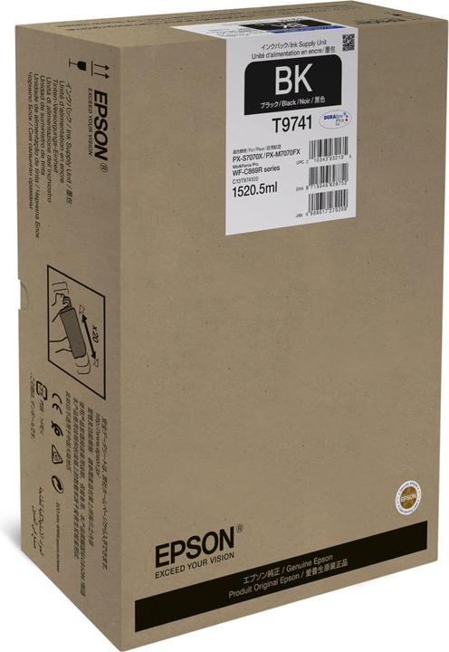 Actual product image Epson C13T97410N WF PRO Ink black XXL (FC)
