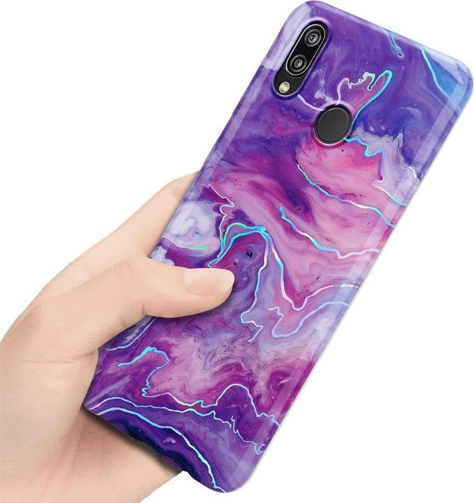 Produktbild Cadorabo IMD TPU Bunter Marmor Cover (Huawei P20 Lite)