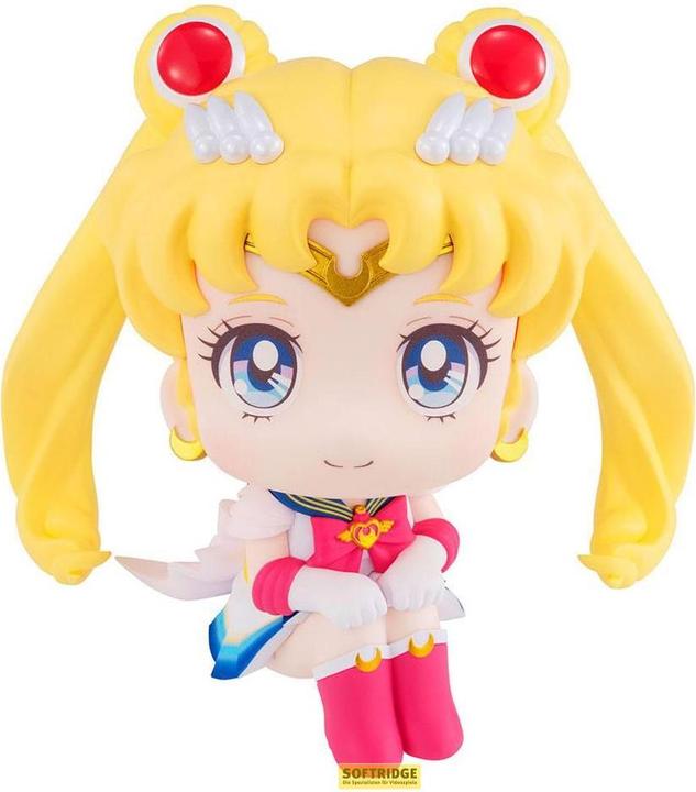 Actual product image Megahouse Pretty Guardian Sailor Moon statuette PVC Look Up Super Sailor Moon 11 cm