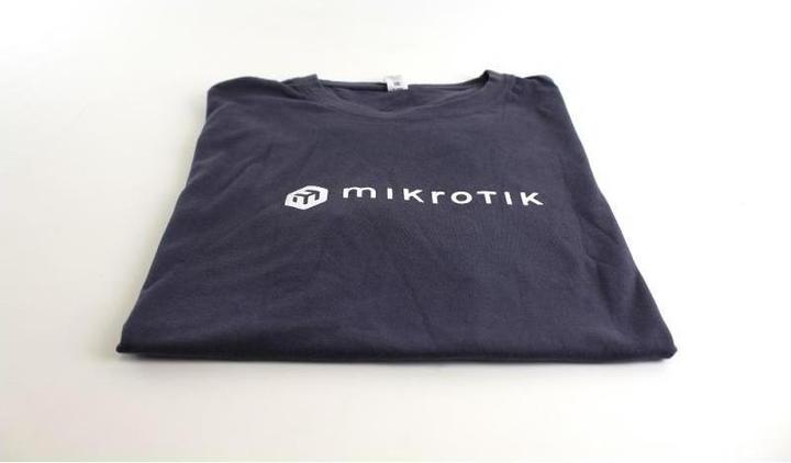 Actual product image MikroTik T-shirt motif original size L (L)