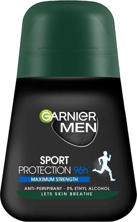 Garnier Sport Protection 96H Men Roll-On Antiperspirant In Ball 50Ml (Roll-on, 50 ml)