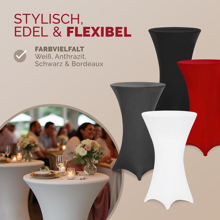 Produktbild Detex Stehtischhusse (60 x 120 cm)